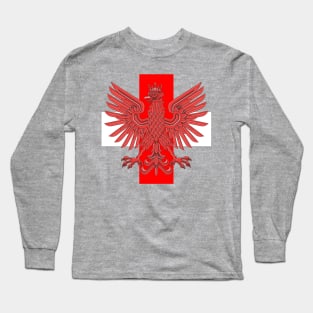 Polish Eagle Flag Long Sleeve T-Shirt